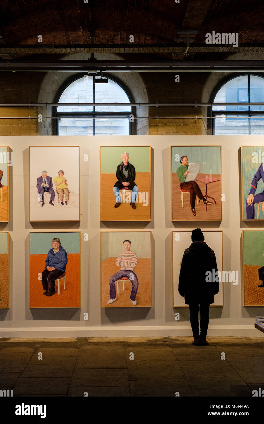 The 1853 Gallery in Salts Mill, Saltaire, UNESCO World heritage site