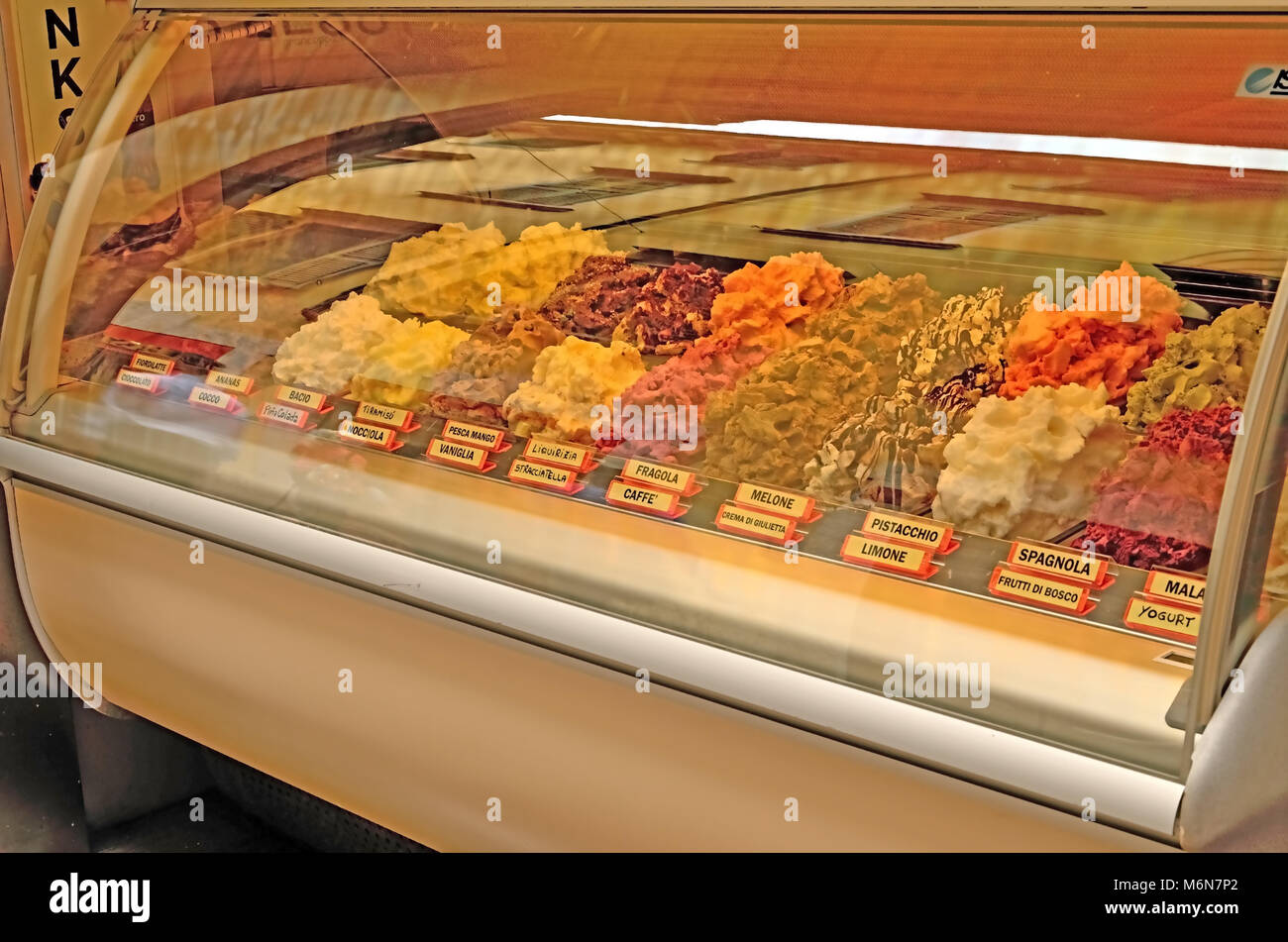 An Ice Cream in Verona Stock Photo Alamy