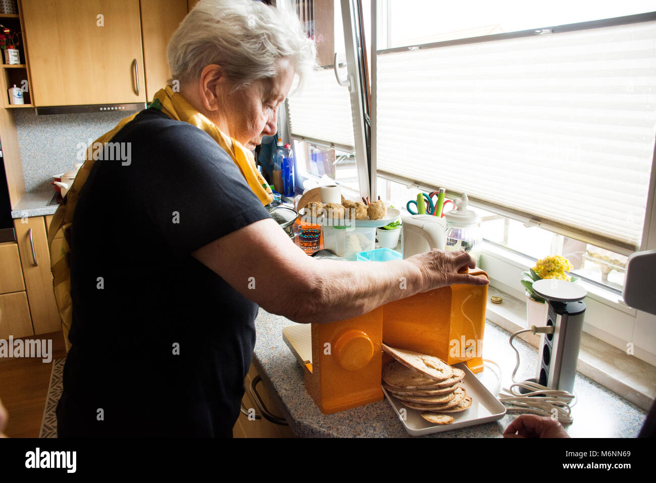 Old Bread Slicer Stock Photos Old Bread Slicer Stock Images Alamy