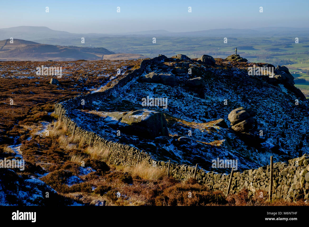 Rylstone Crags, Barden Moor, Skipton, Cumbria, England Stock Photo Alamy