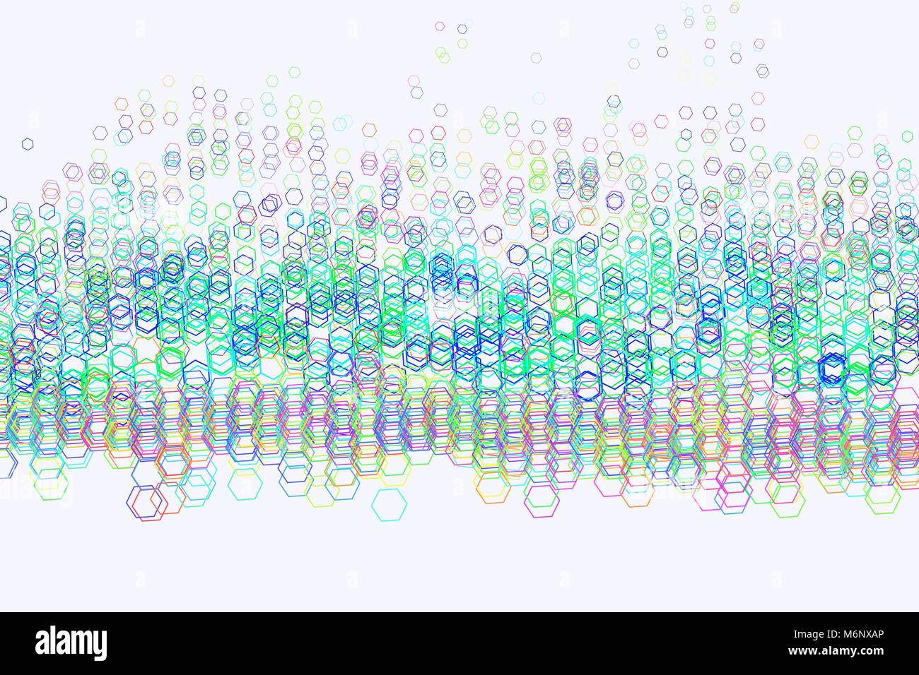 Shape of hexagon, abstract background pattern. Vector illustration ...