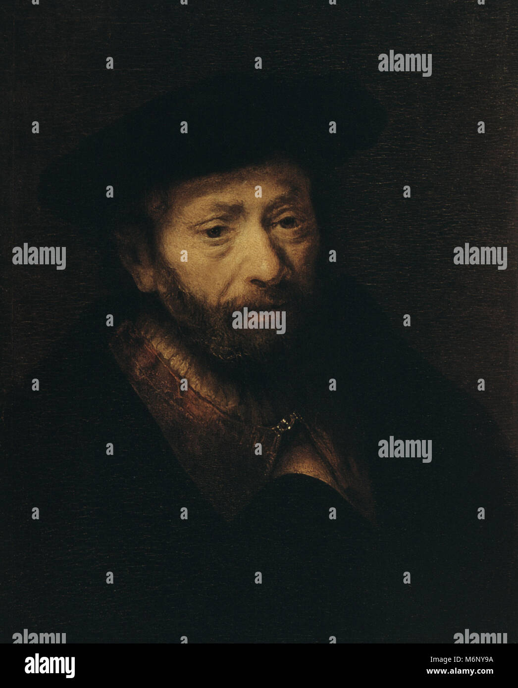 Rembrandt portrait old man hi-res stock photography and images - Alamy