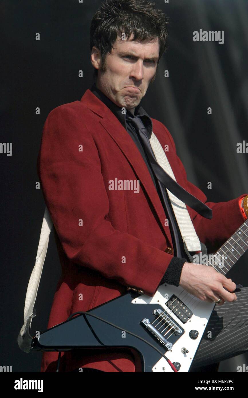 Electric Six, Glastonbury Festival, Somerset, Britain 27 June 2003