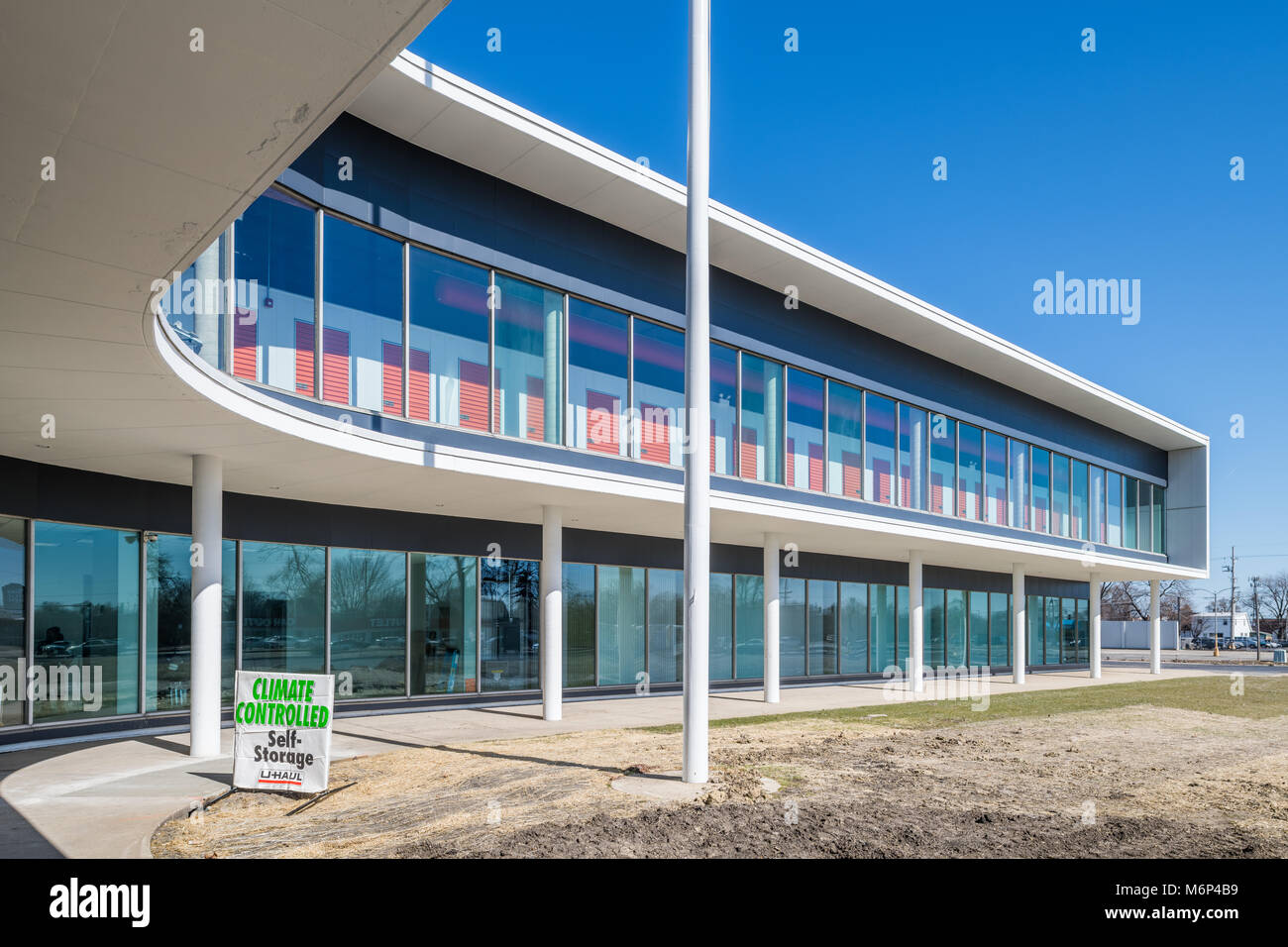 Former JewelOsco headquarters building designed by Epstein Stock Photo