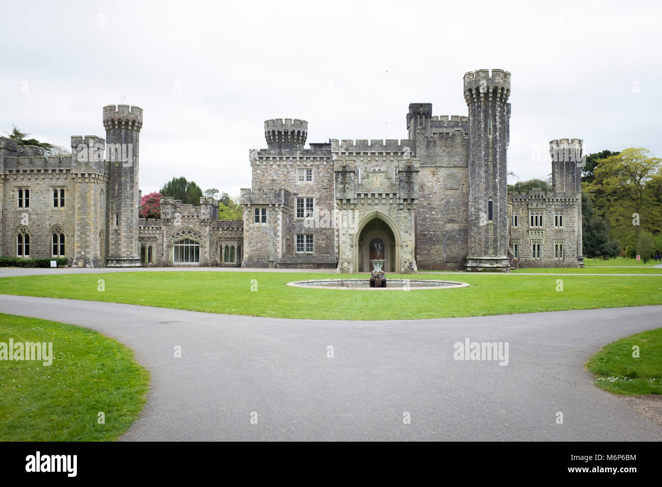 Johnstown Castle, Wexford, Ireland. 19th century Gothic Revival