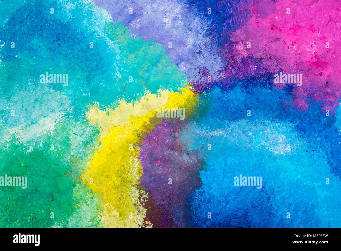 Abstract hand painted watercolor background Stock Photo