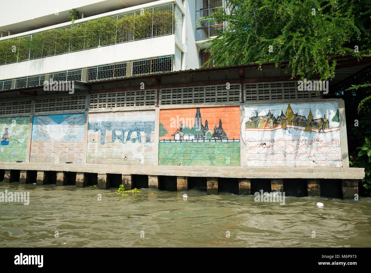 Chao Phraya River in Bangkok, Thailand, Asia Stock Photo - Alamy