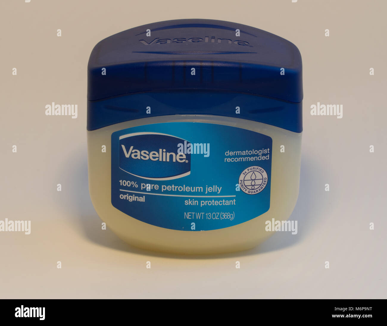 United States, Circa 2018: Vaseline petroleum jelly tub product shot. Illustrative editorial photo Stock Photo
