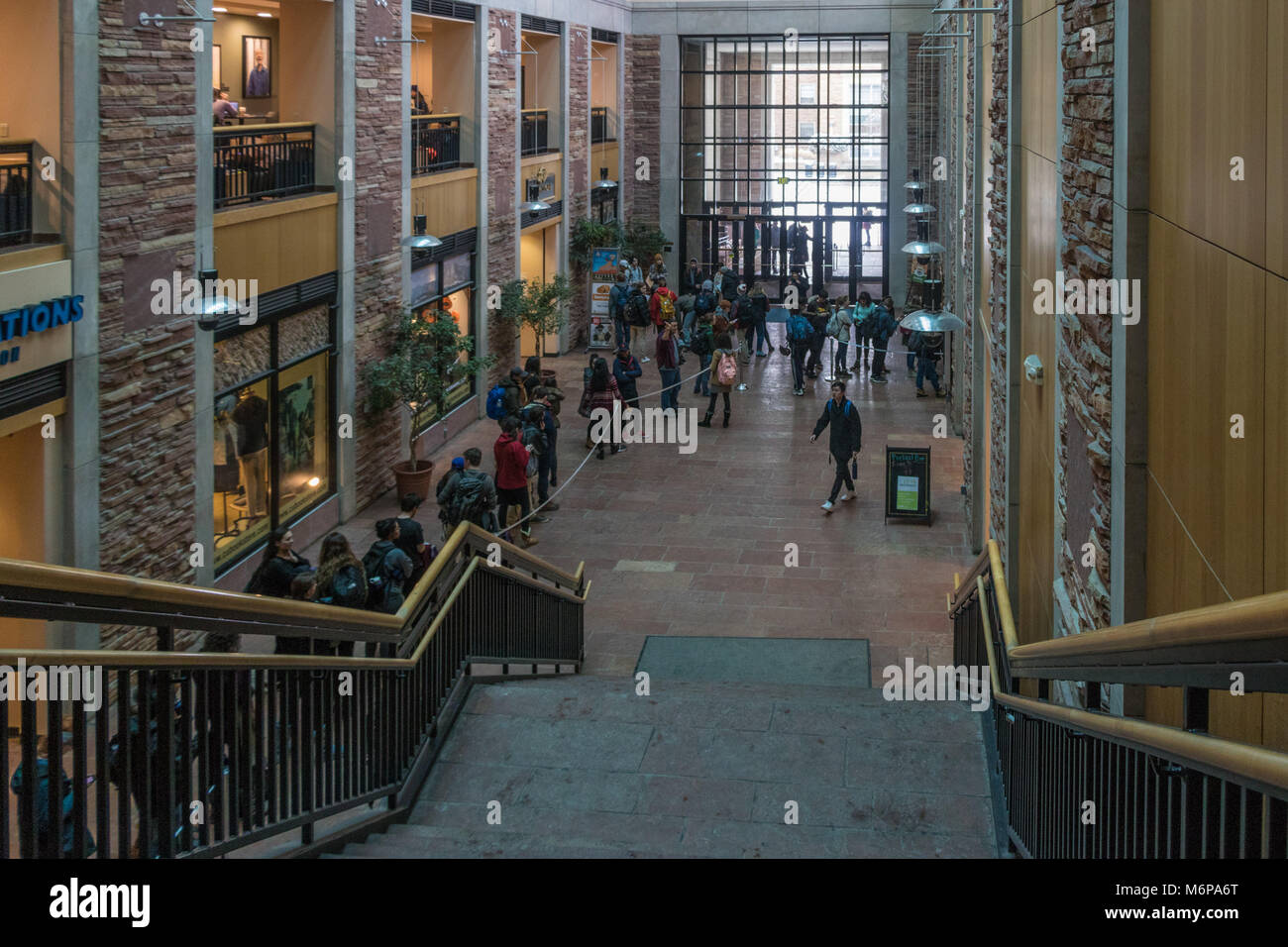 University of Colorado Student Center Stock Photo