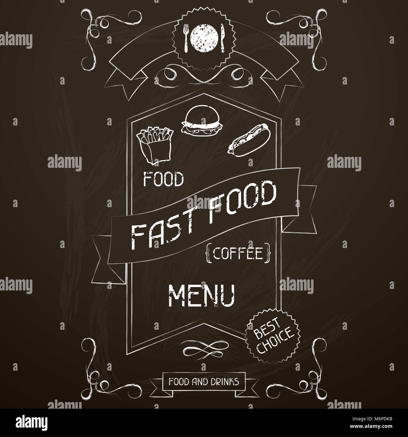 menu chalkboard