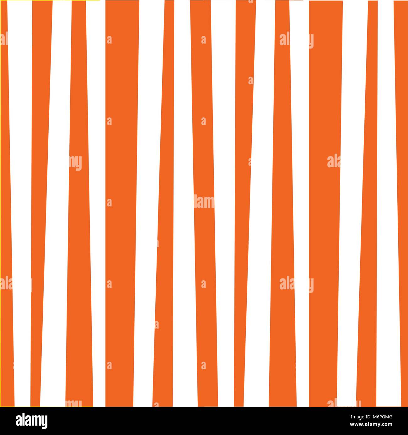 Background with orange and white vertical stripes.Vector illustration