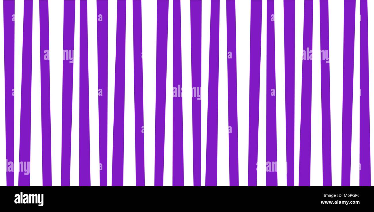 Cute pattern banner with violet and white vertical stripes. Vintage ...