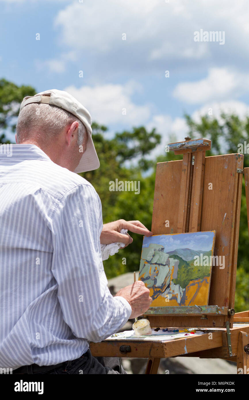 Artist in residence national parks hires stock photography and images