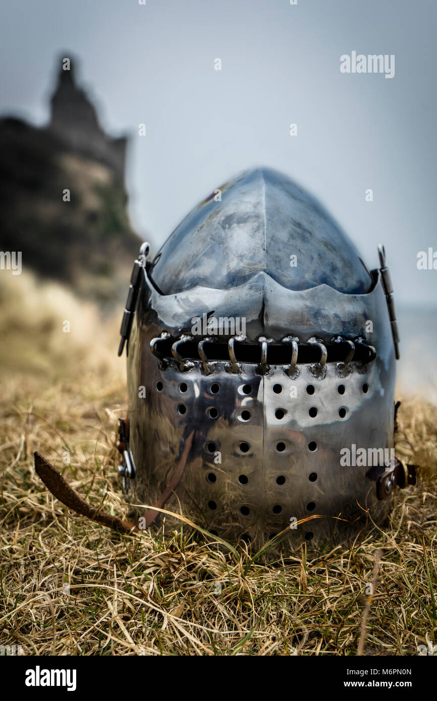 Battle helmet hi-res stock photography and images - Alamy