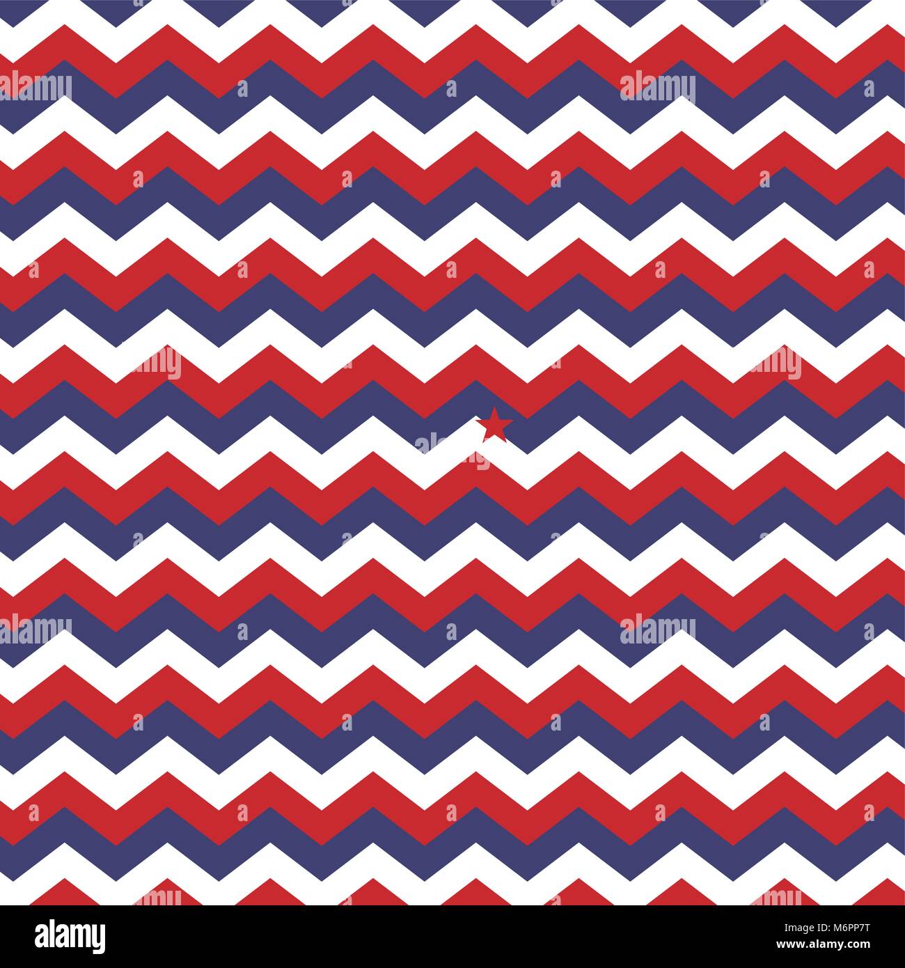 american usa flag patriotic red blue stripes zig zag vector illustration  Stock Vector Image & Art - Alamy