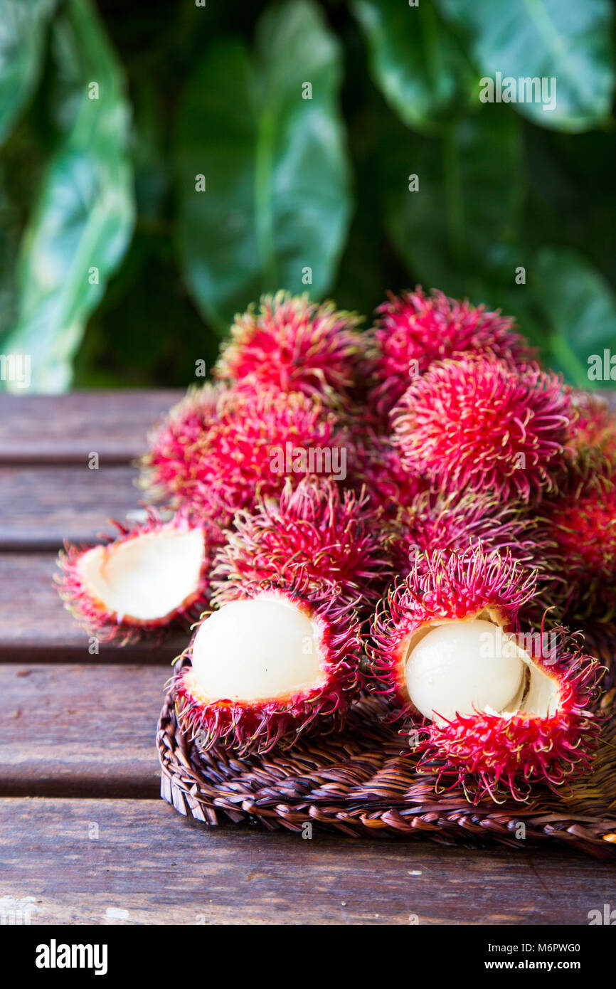 Rambutan background hi-res stock photography and images - Alamy