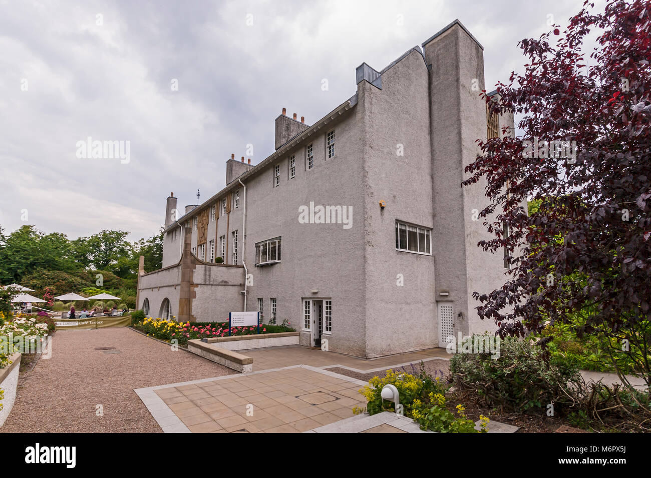 House for an Art Lover in Bellahouston Park Glasgow Scotland UK designed by famous Scottish architect Charles Rennie Mackintosh Stock Photo