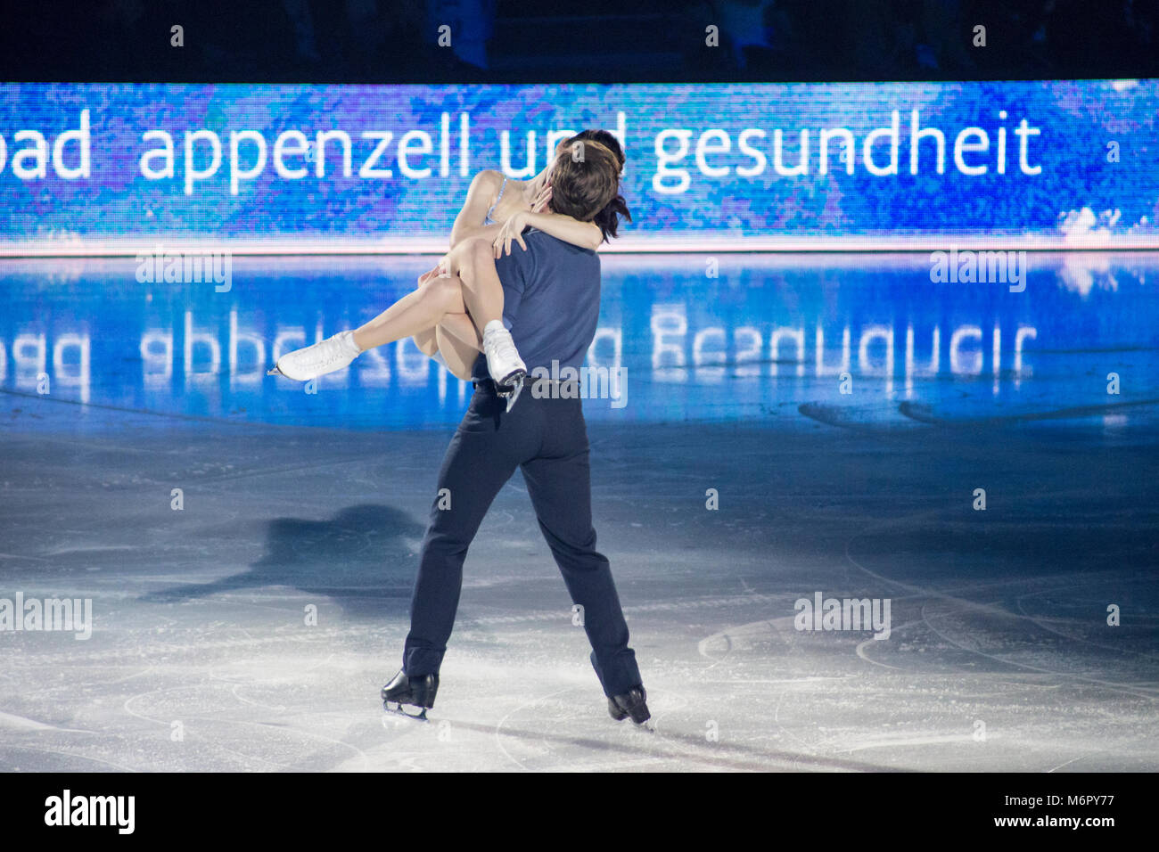 Art on Ice show in Zürich, Switzerland, 2018 Stock Photo