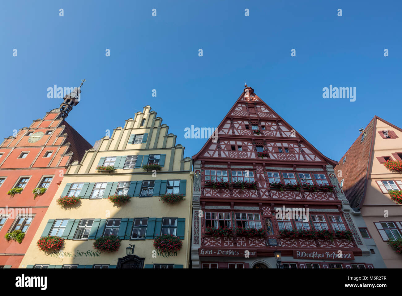 Altdeutsches Restaurant Deutsches Haus Old Houses Dinkelsbuhl