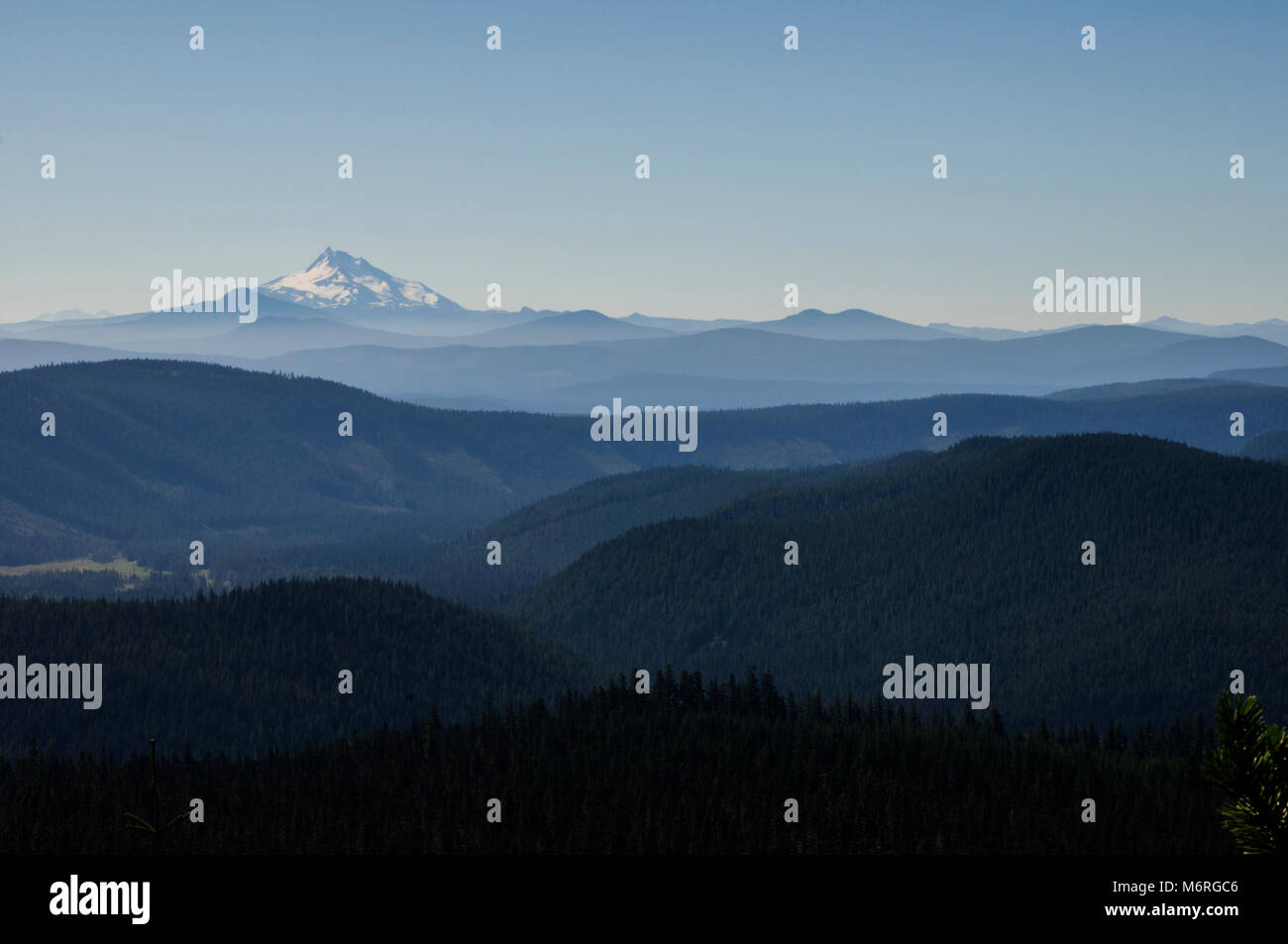 Oregon. Mount Jefferson. Mount Jefferson State Natural Area. Mount Jefferson sits in the Cascade