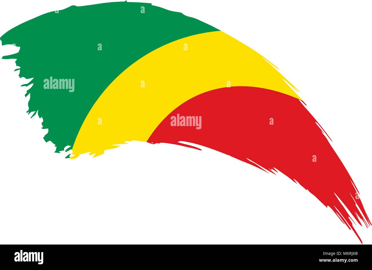 Congo flag, vector illustration Stock Vector Image & Art - Alamy