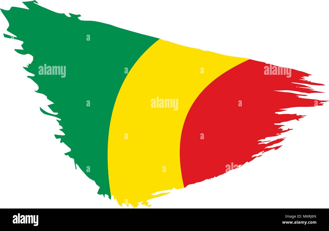 Congo flag, vector illustration Stock Vector Image & Art - Alamy