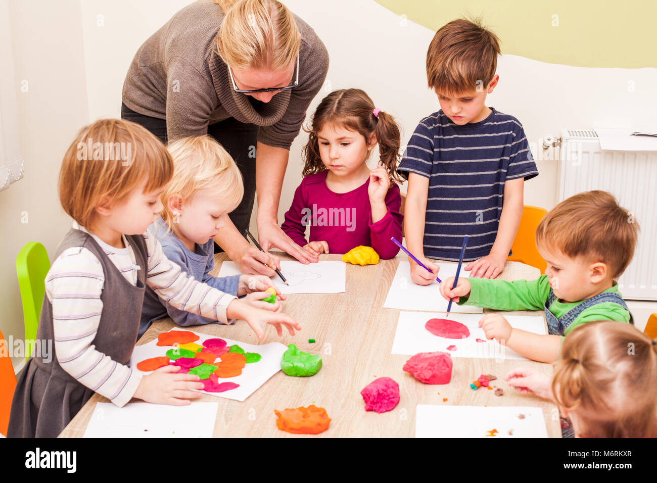 Interesting lesson modeling Stock Photo - Alamy