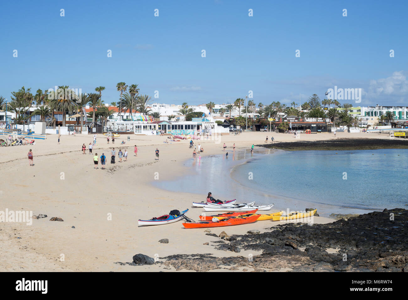 Corralejo, Fuerteventura, Canary Islands. Stock Photo