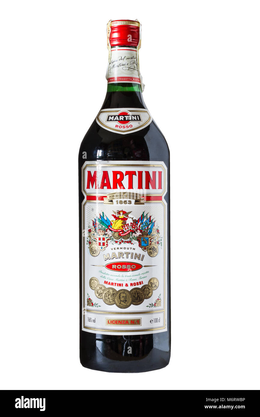 200 mm x 150 mm retrò Martini & rossi stile vintage motivo: vino italiano shabby chic Targa da parete in metallo 