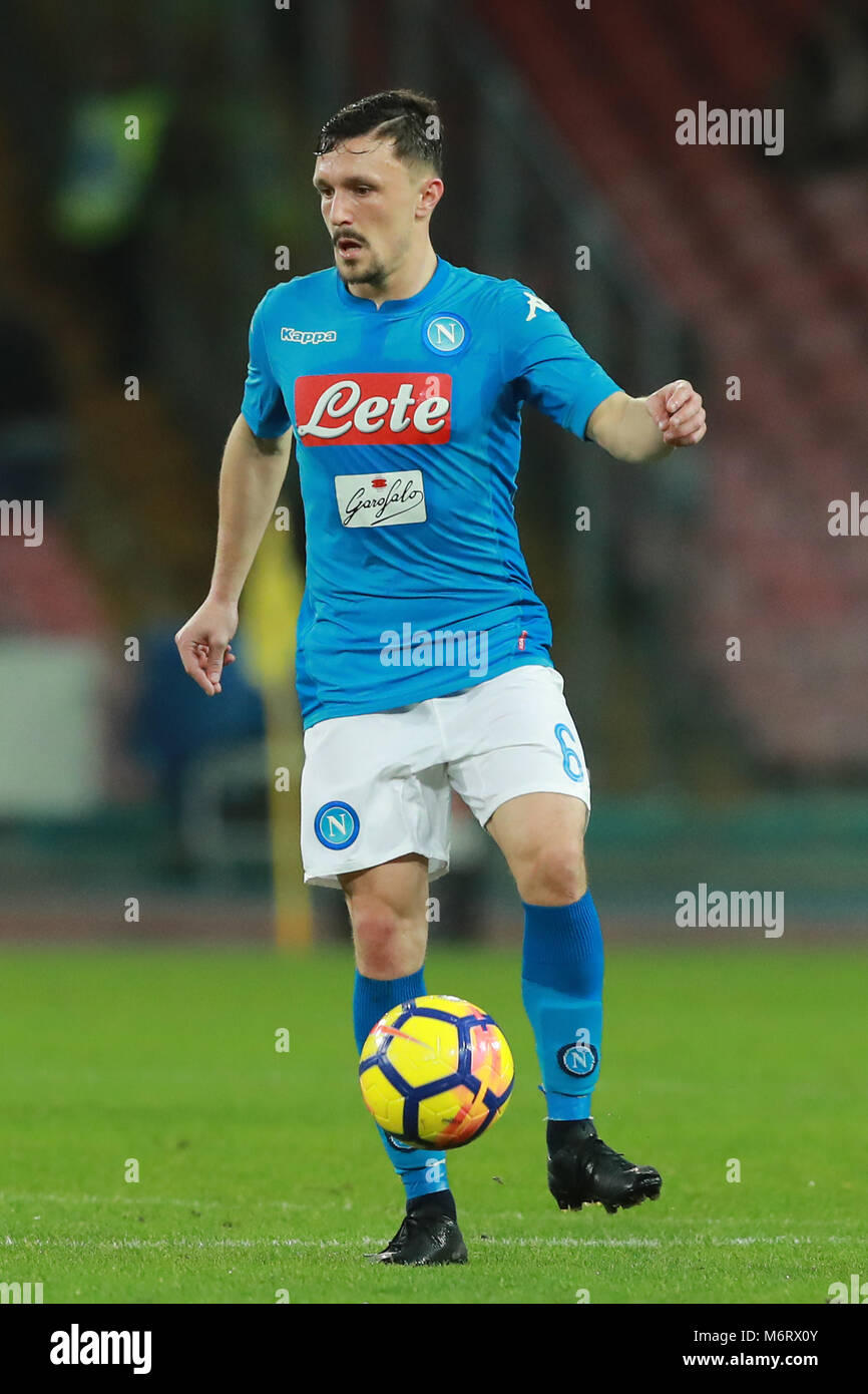 Mario Rui Napoli Napoli 03-03-2018 Stadio San Paolo Football Campionato  Serie A 2017/2018 Napoli - AS Roma Foto Cesare Purini / Insidefoto Stock  Photo - Alamy