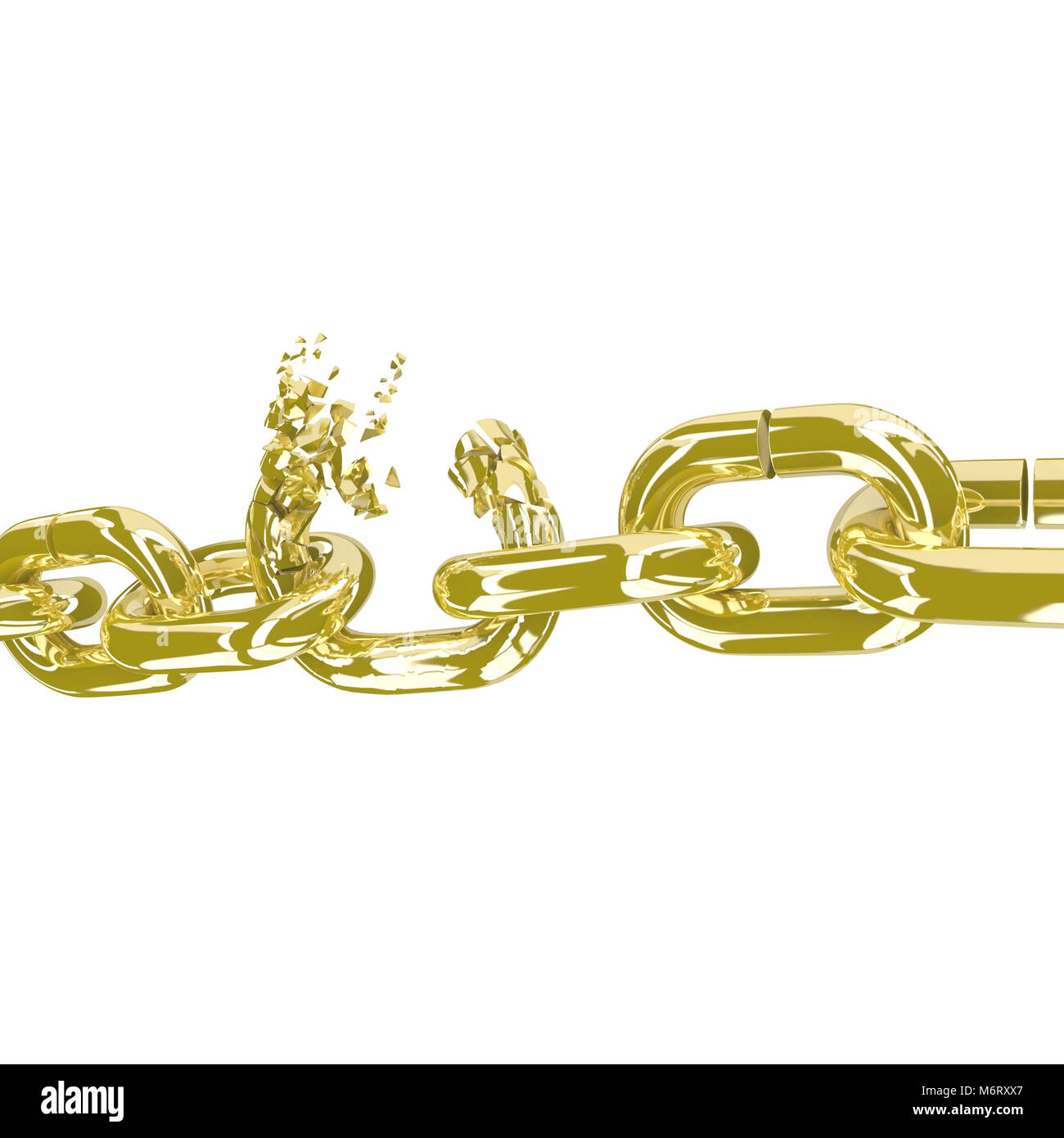 Broken chain hires stock photography and images Alamy