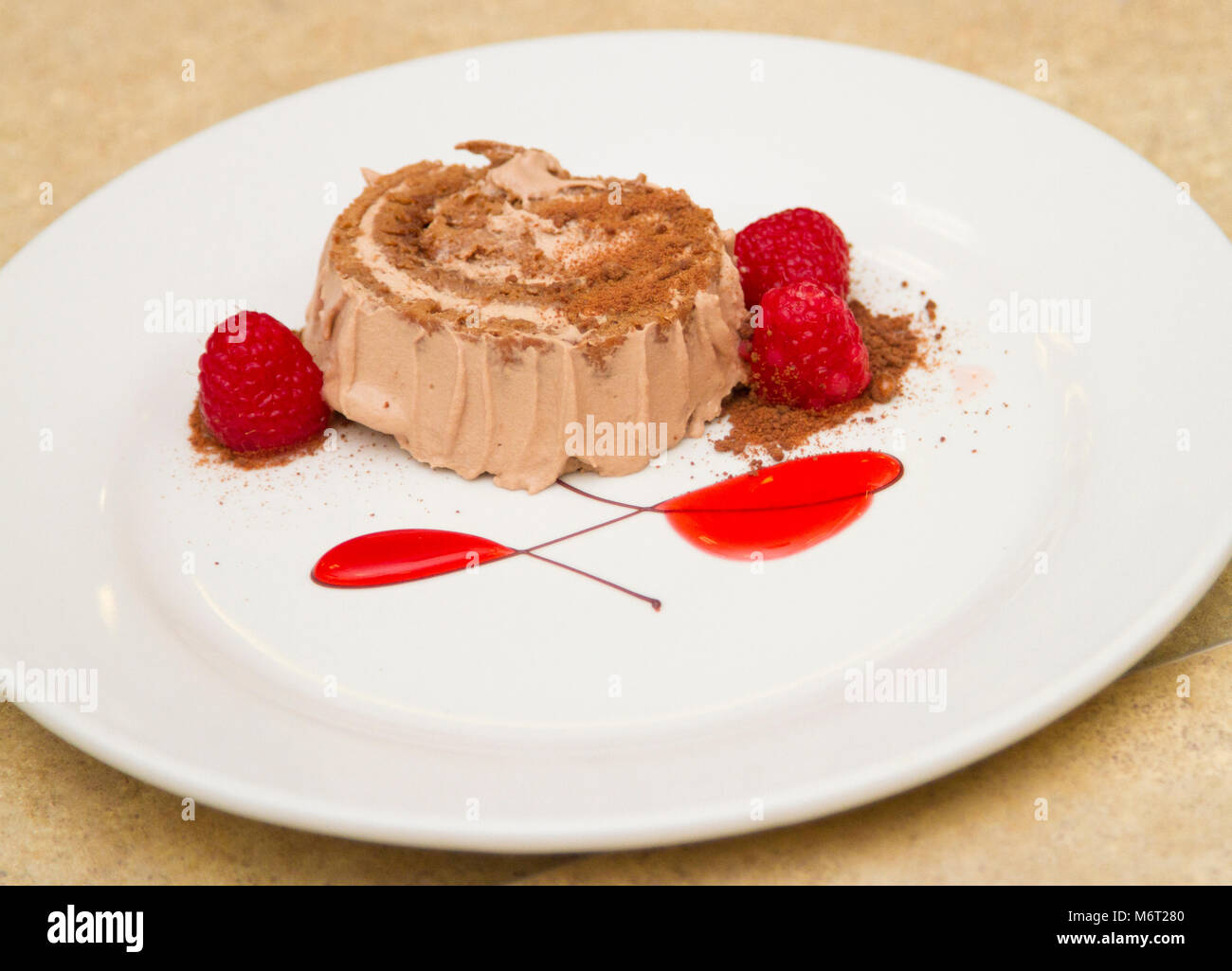 A member from the Fort Bragg Culinary Team plated and showcased a