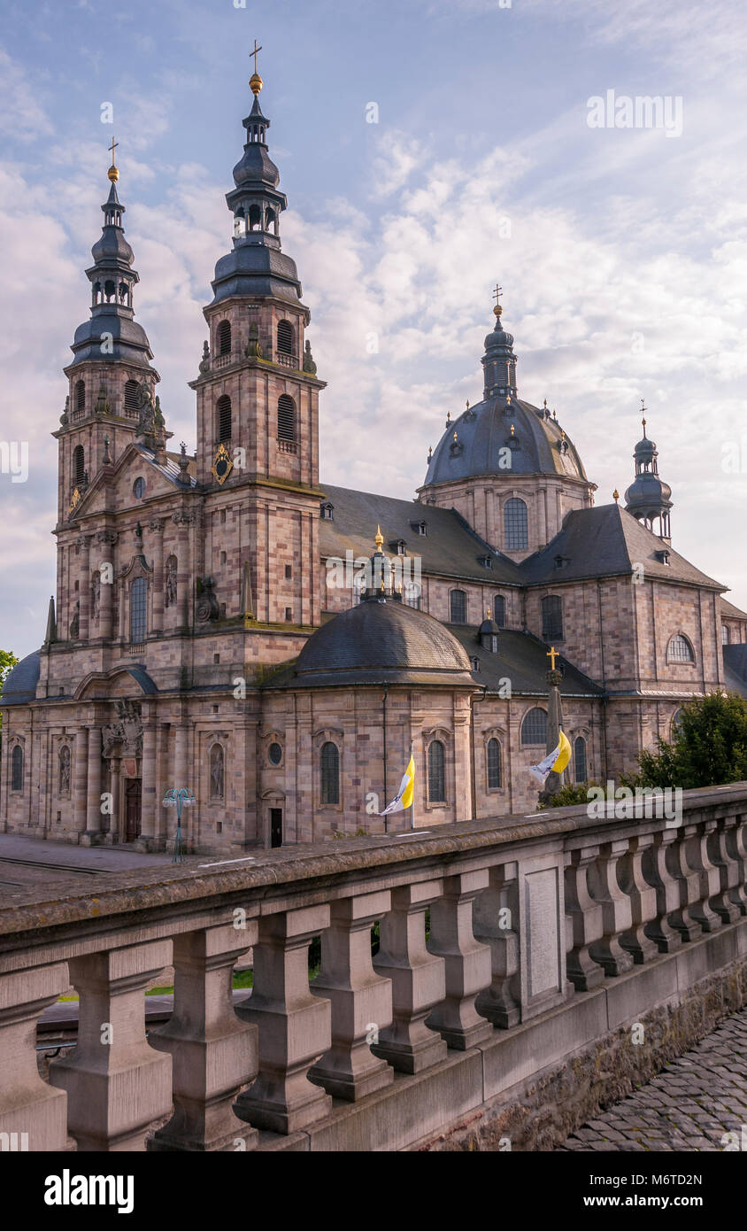 Fulda, Dom St. Savator, Hessen, Deutschland, Europa Stock Photo Alamy