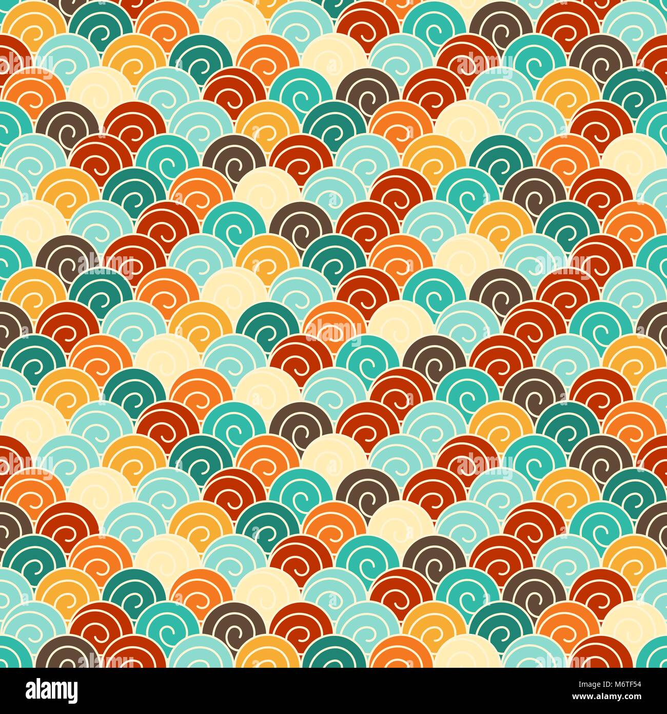 Seamless pattern in retro style Stock Vector Image & Art - Alamy