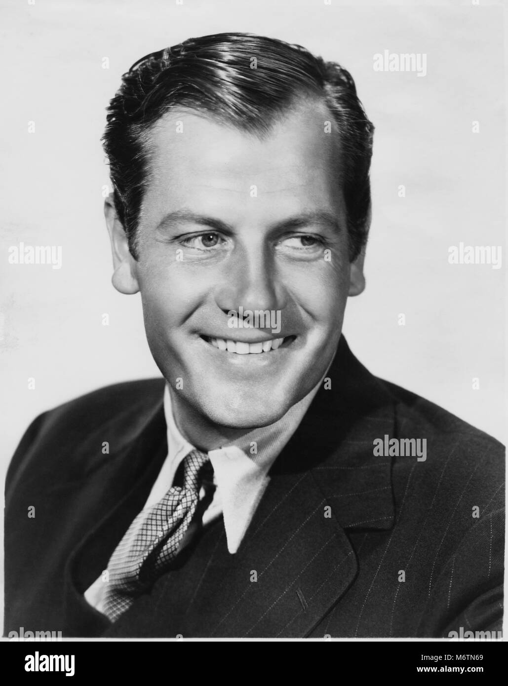 He married his wife 1940 joel mccrea High Resolution Stock Photography ...