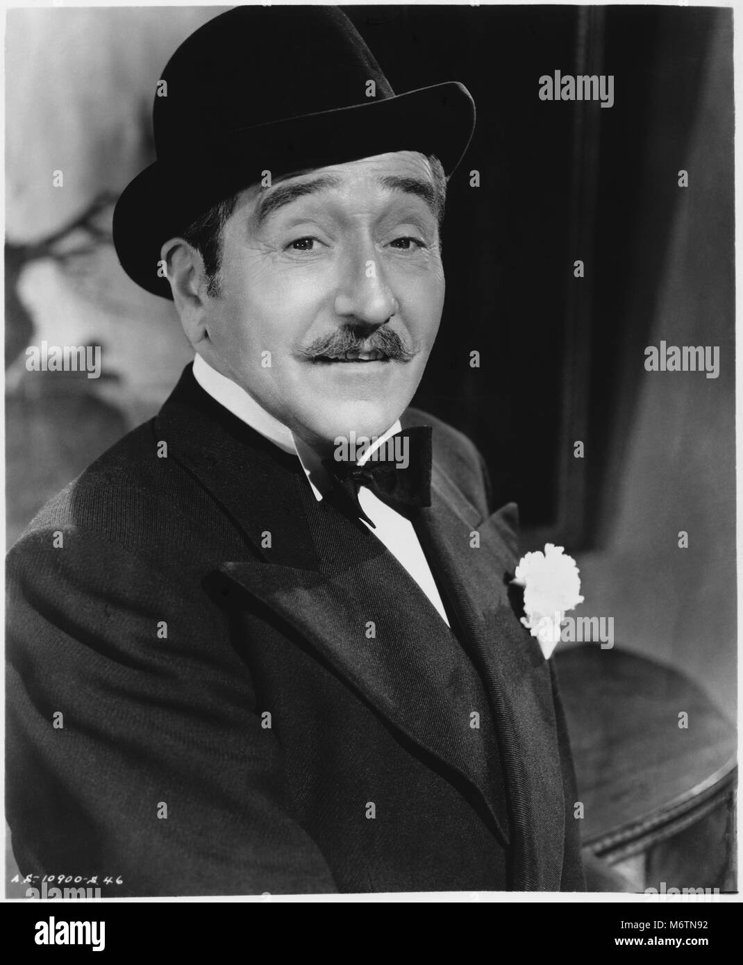 Adolphe Menjou, Publicity Portrait for the Film, 'Hi Diddle Diddle', United Artists, 1943 Stock Photo