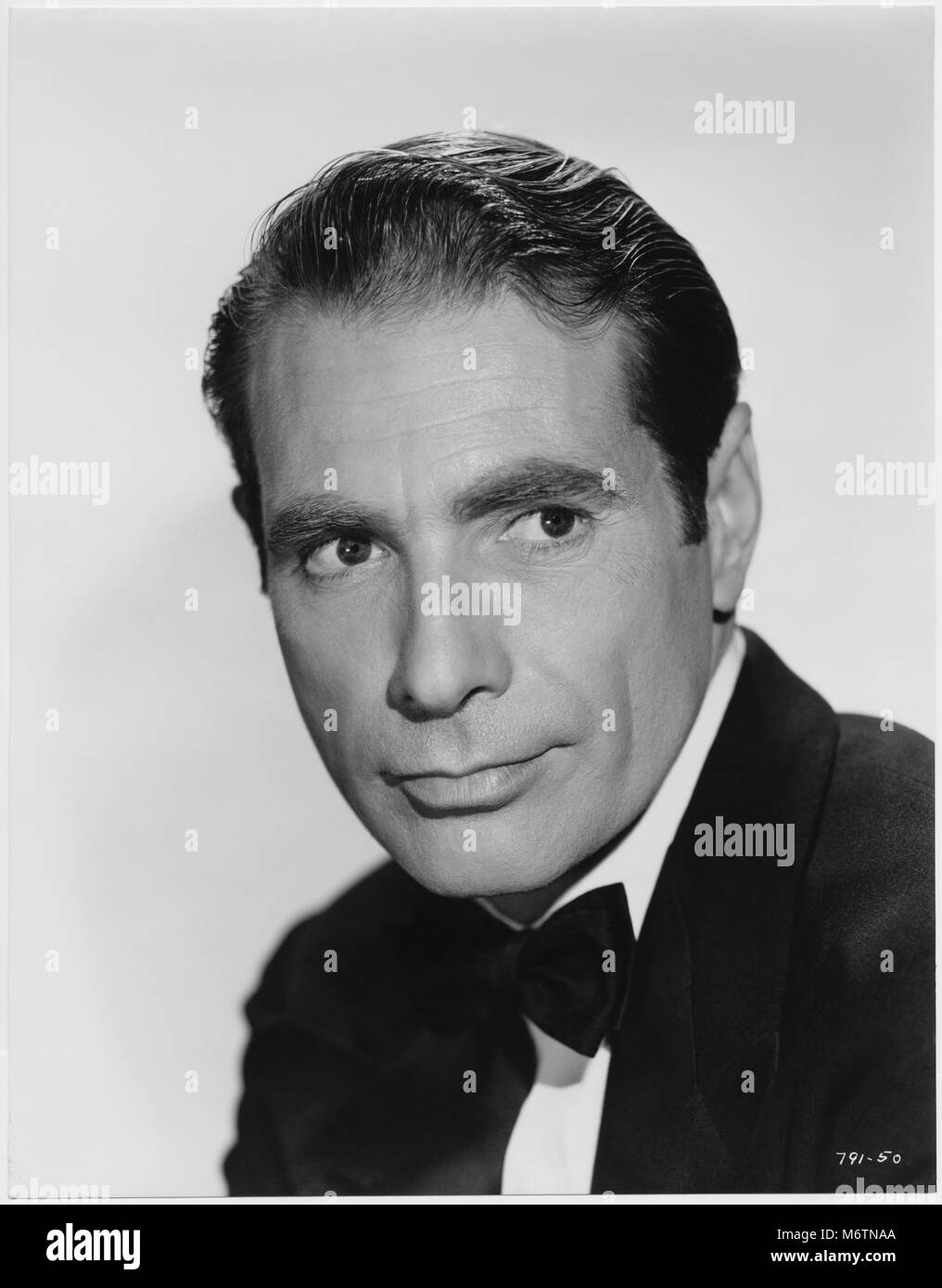 Gary Merrill, Publicity Portrait for the Film, 'All About Eve', 20th Century Fox, 1950 Stock Photo