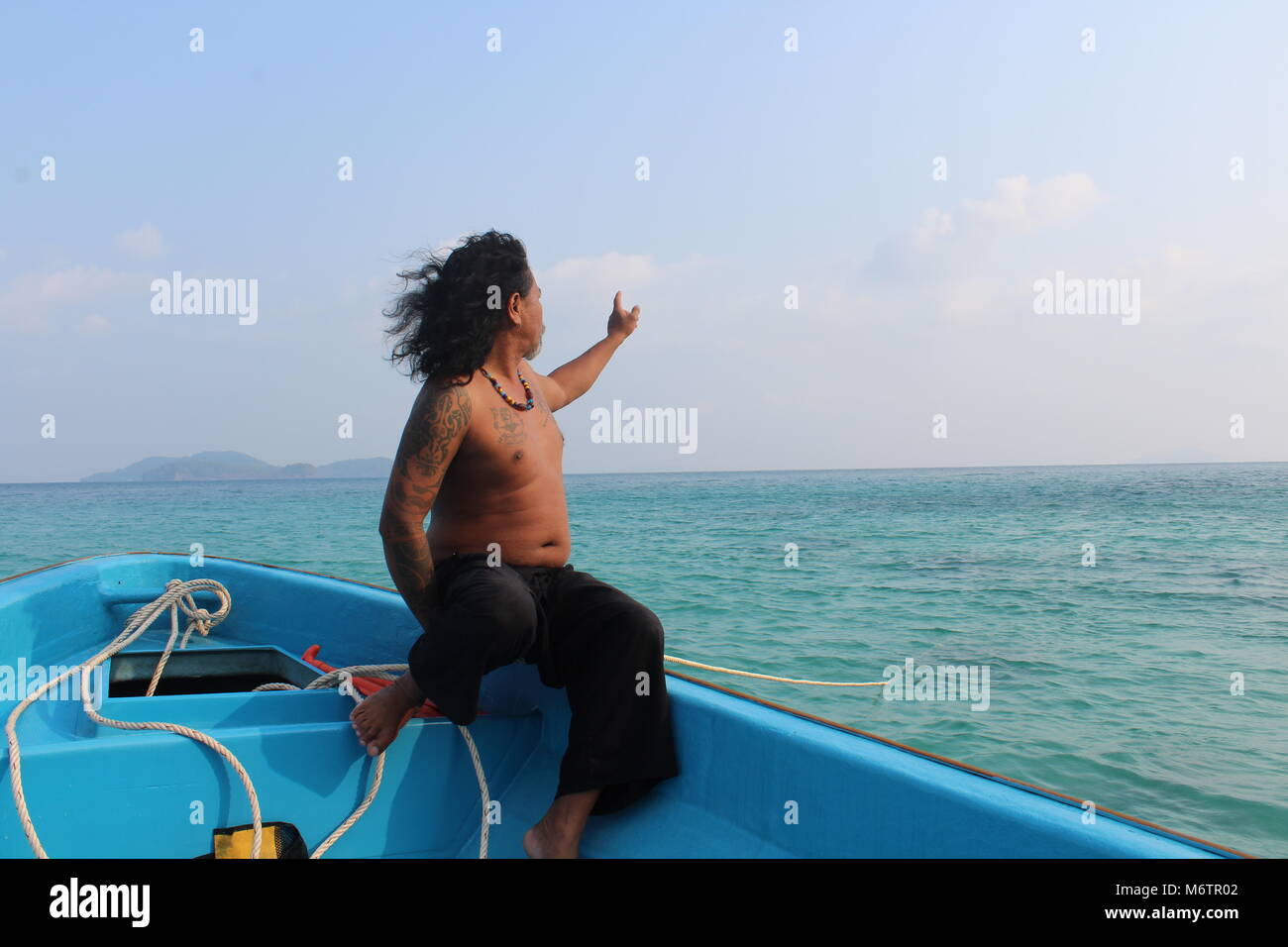 Touring the Islands of Thailand by a Local. Stock Photo