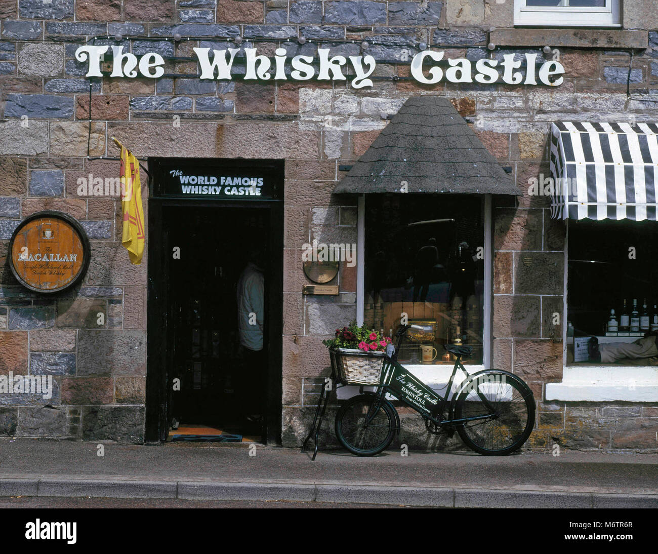 AB/57/3/1 - The Whisky Castle, Tomintoul, Moray. Stock Photo
