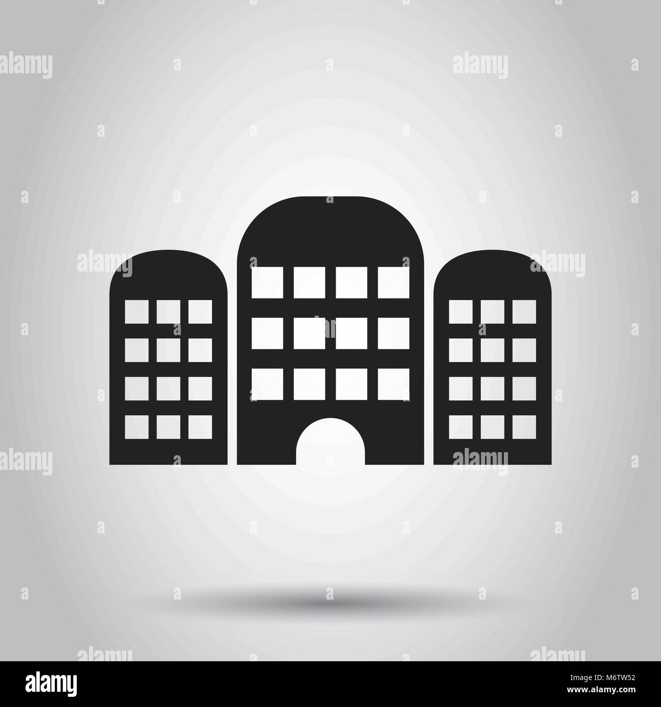 Building icon. Business vector illustration Stock Vector Image & Art ...