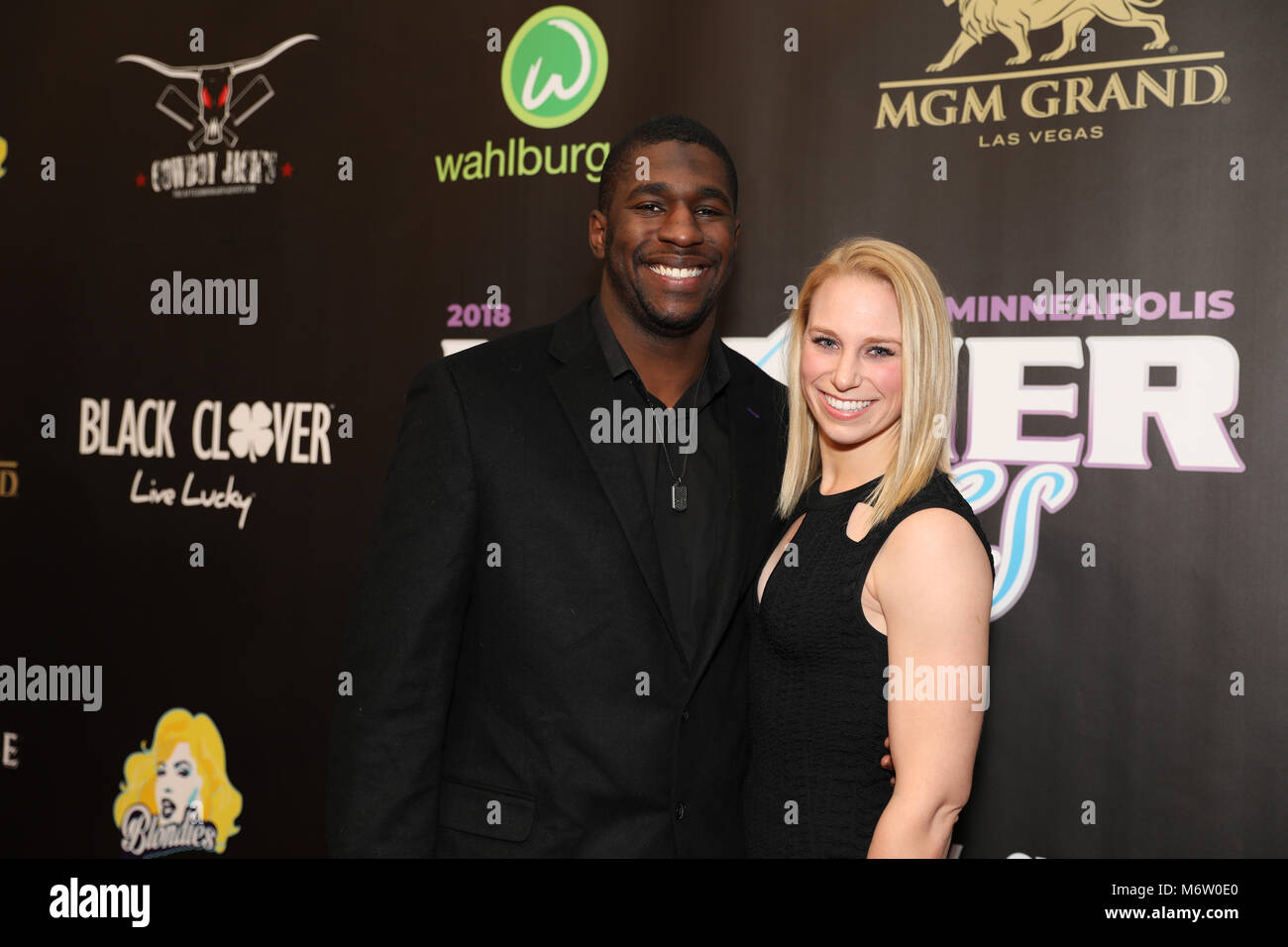 Leather & Laces Super Bowl 52 party  Featuring: Stephen Weatherly Where: Minneapolis, Minnesota, United States When: 03 Feb 2018 Credit: Patrick E. Frost/WENN.com Stock Photo