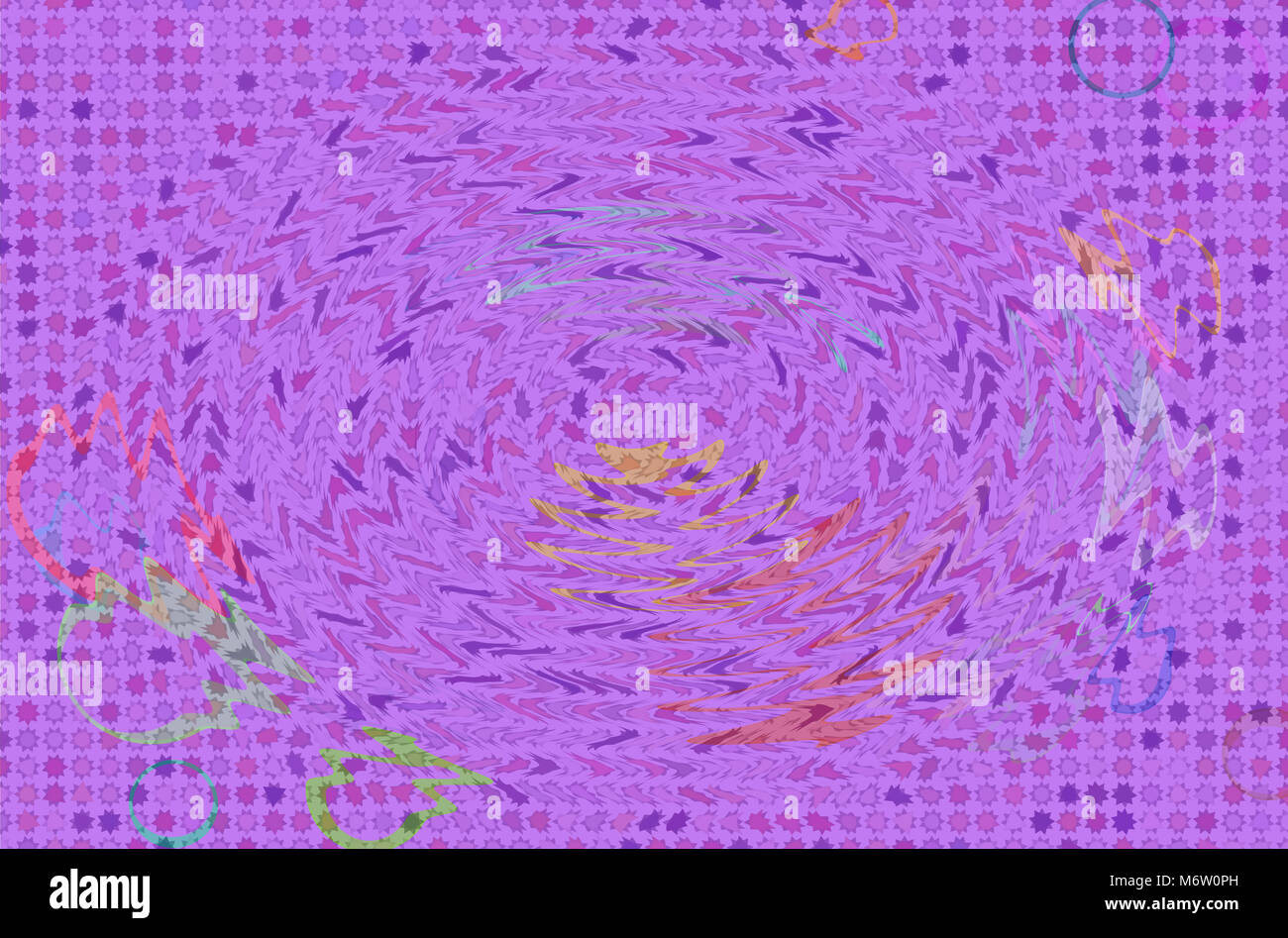 Generative multiple shapes pixel mosaic for design wallpaper, texture ...