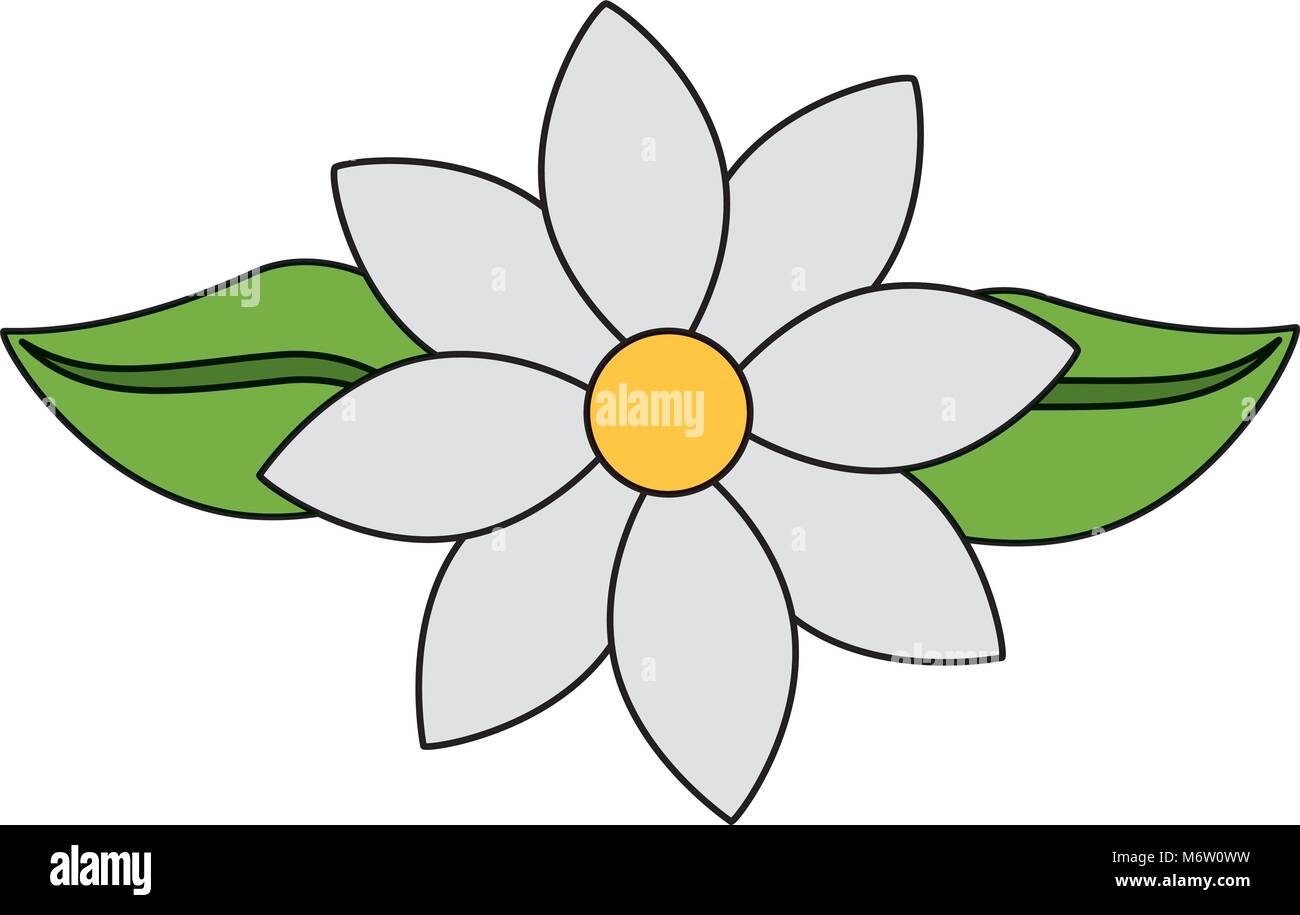 Download jasmine flower leaves decoration ornament vector ...