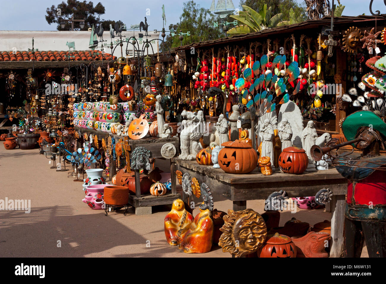 Pottery store in Old Town San Diego,California Stock Photo Alamy