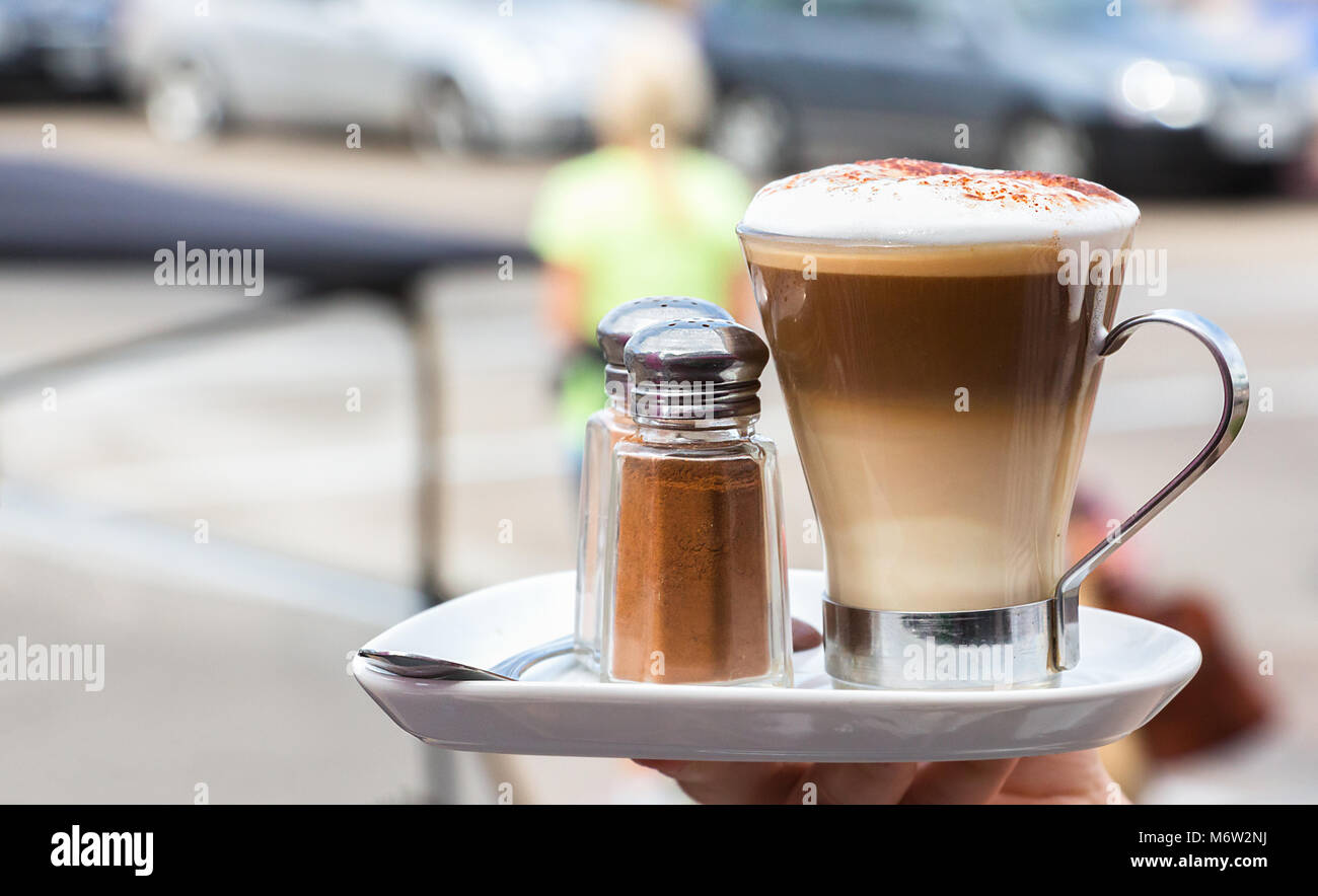 Chocolate Cinnamon Coffee, Chocolate Shaker Coffee