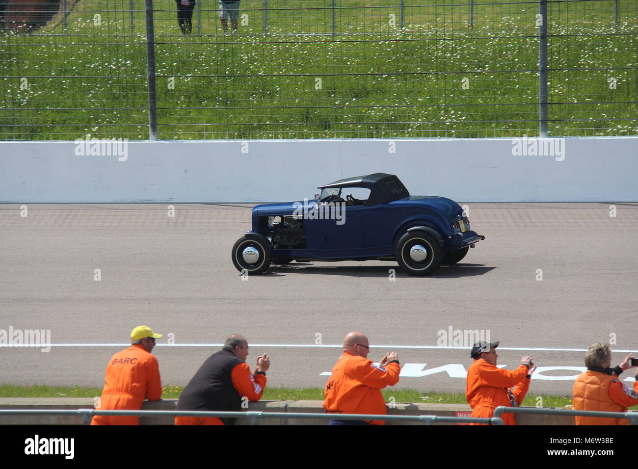 Hot Rods at Rockingham Stock Photo Alamy