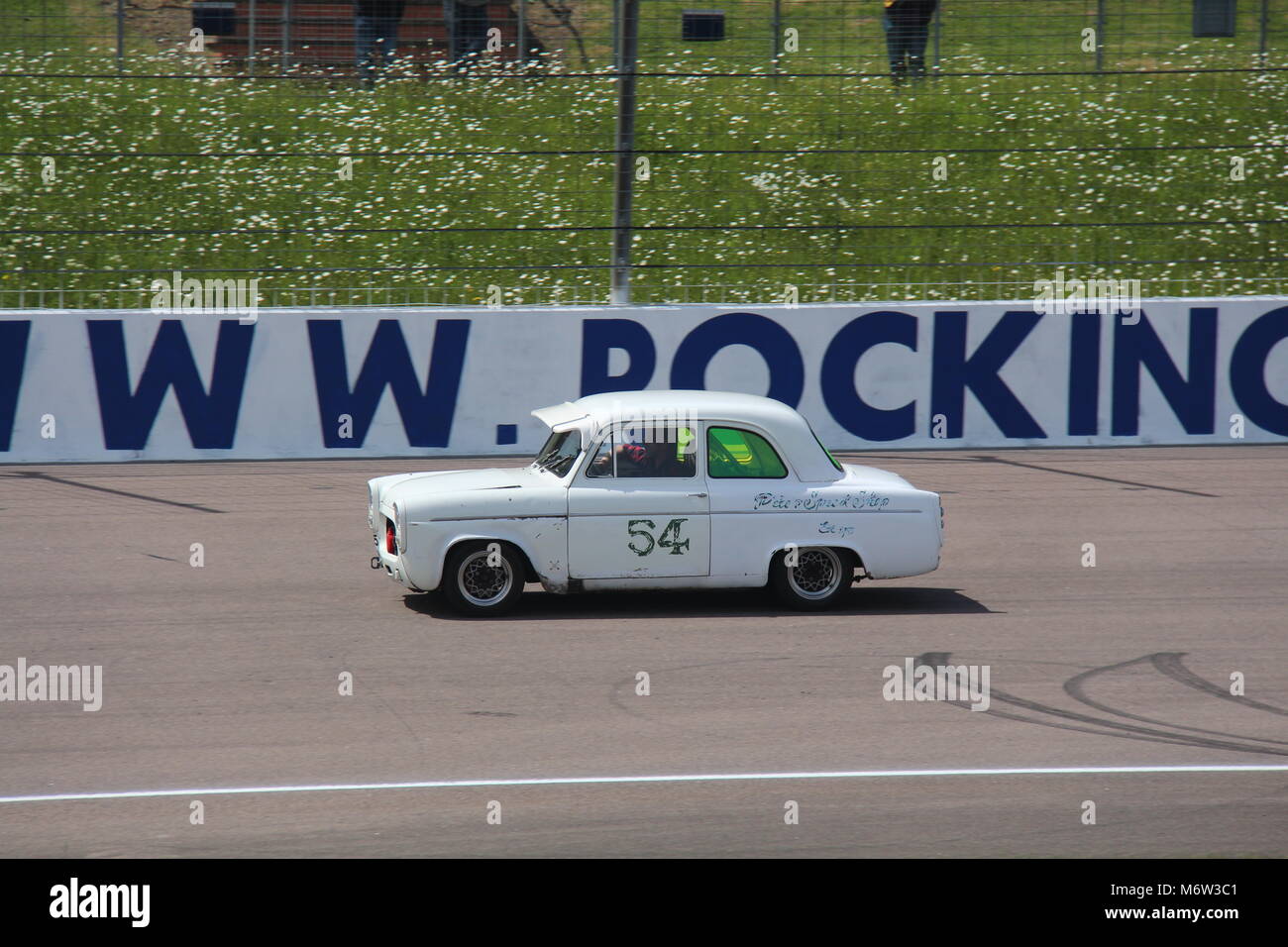 Hot Rods at Rockingham Stock Photo Alamy