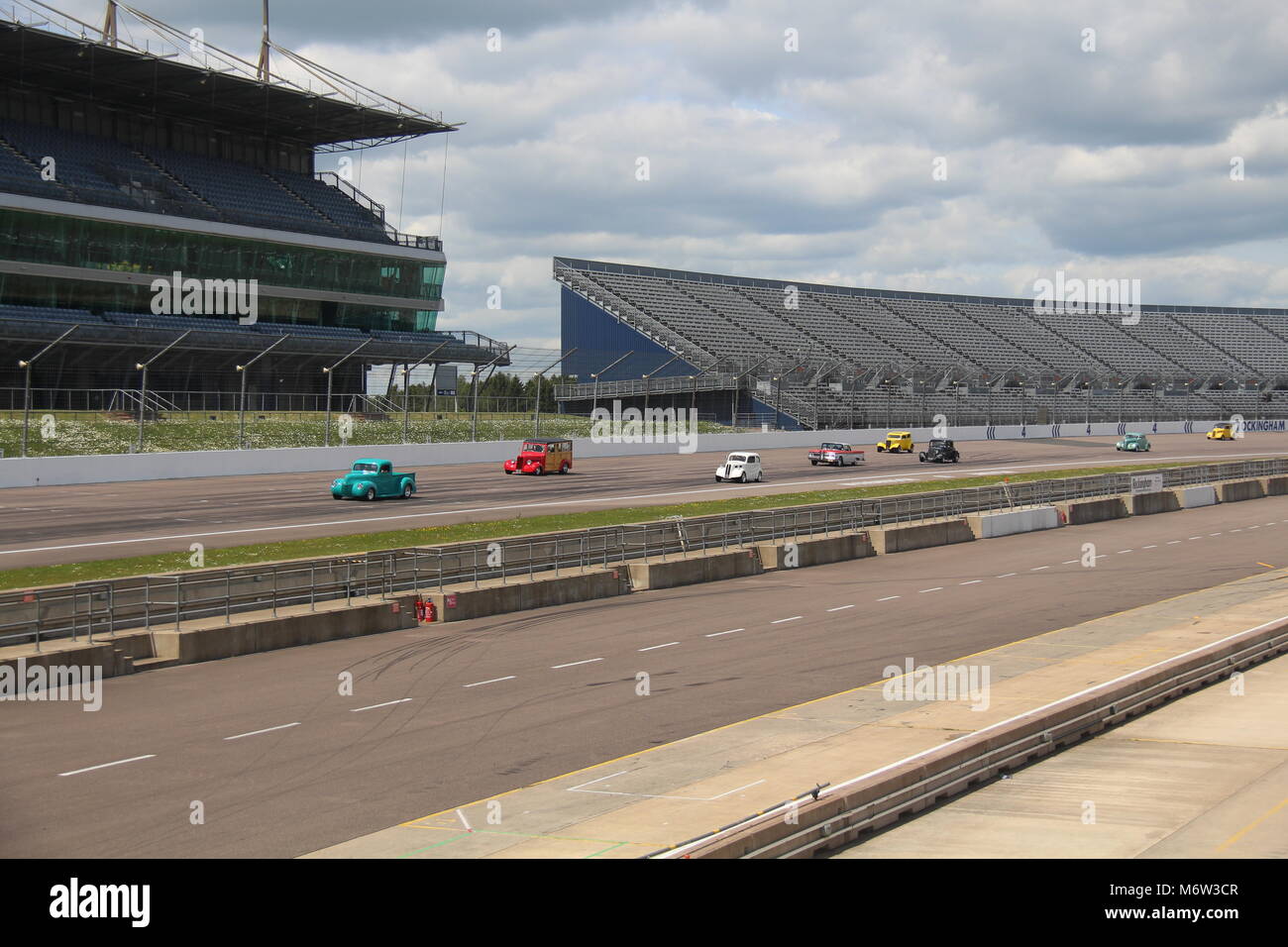 Hot Rods at Rockingham Stock Photo Alamy