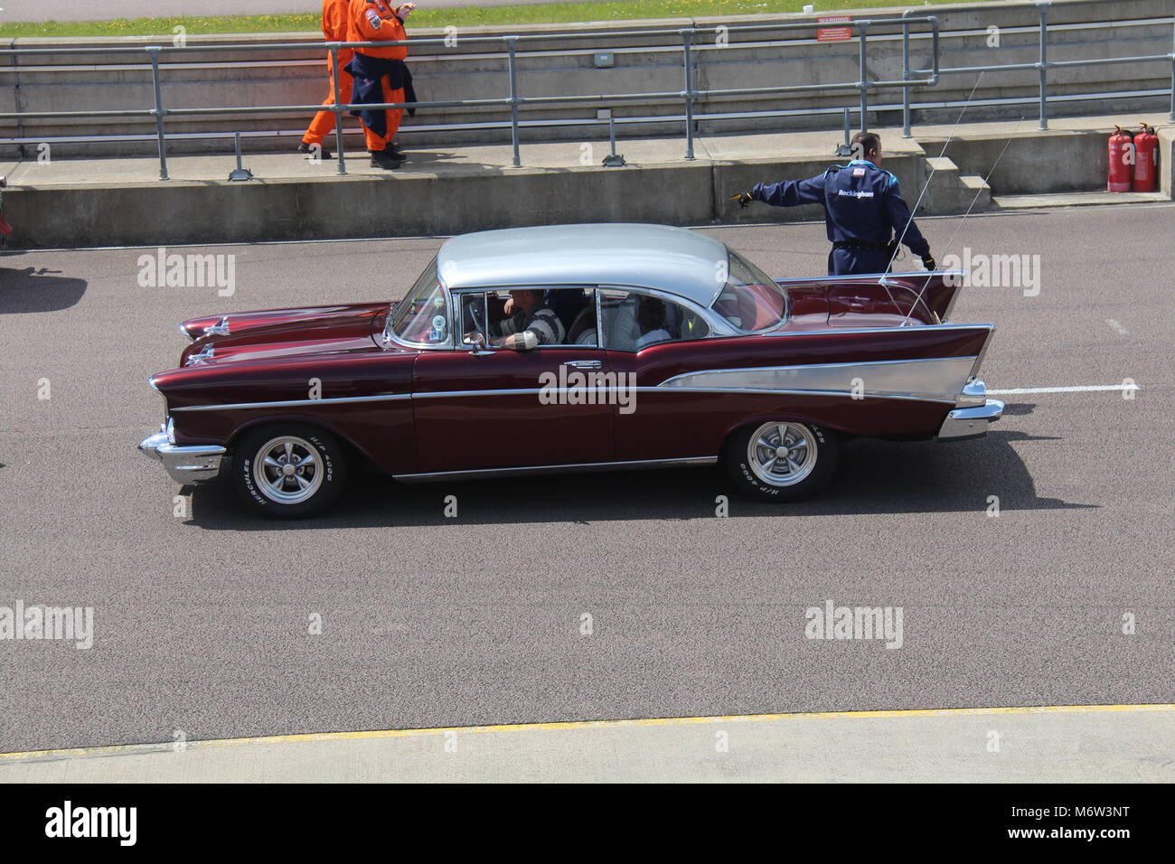 Hot Rods at Rockingham Stock Photo Alamy