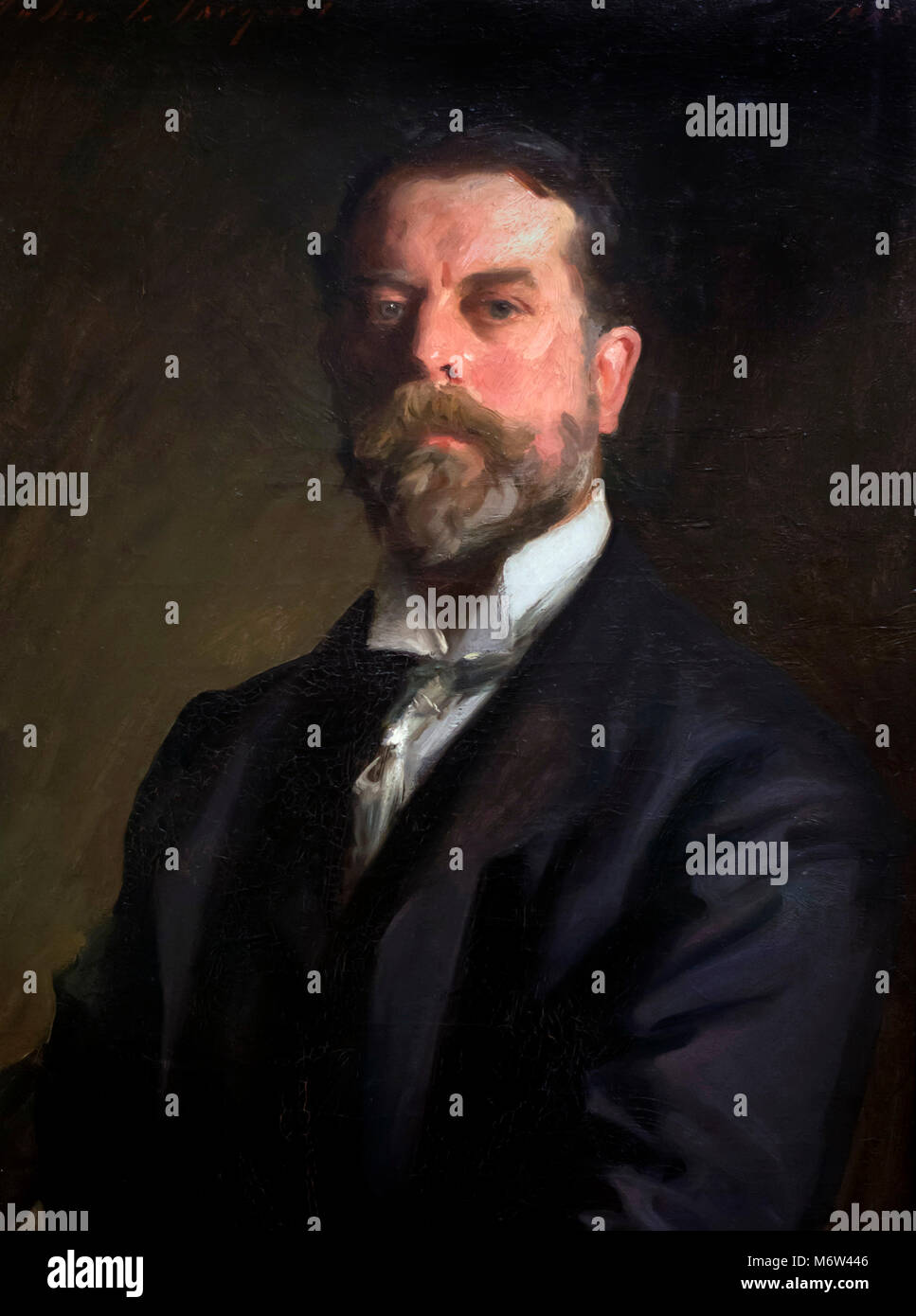 John Singer Sargent (1856-1925), self -portrait, oil on canvas, 1906 Stock Photo